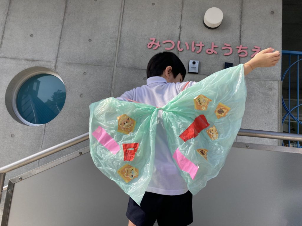 ちょうちょが寄ってきたよ〜