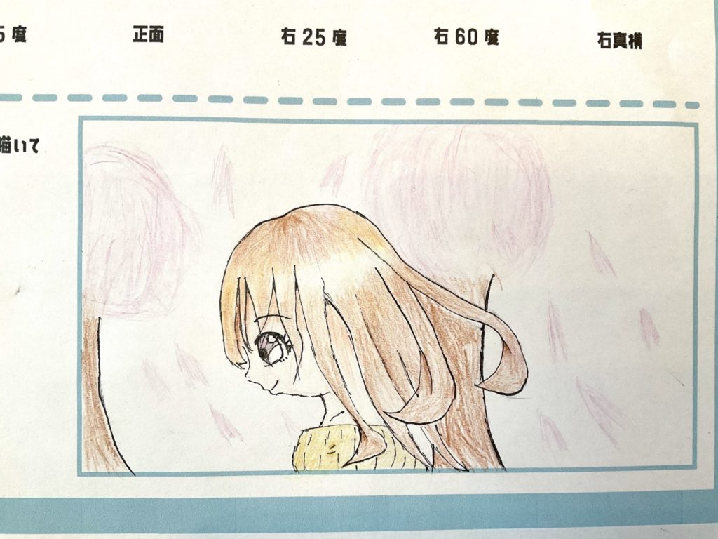 6月　ささやく女の子