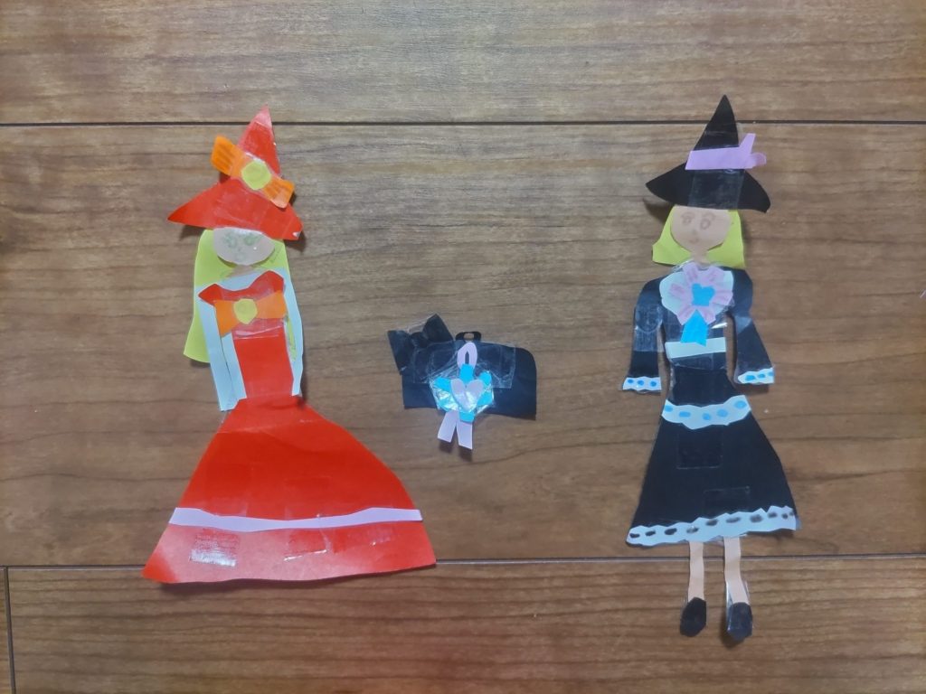 紙人形の魔女さん