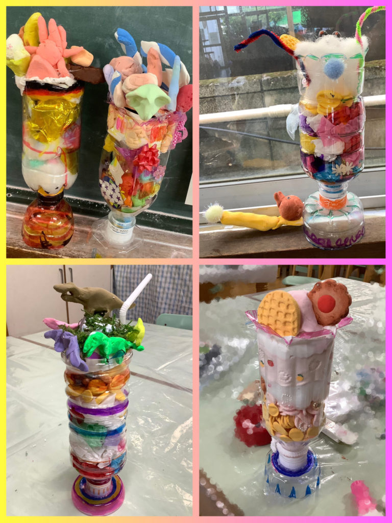 みんなでパフェづくり❗️