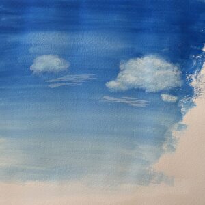空と雲を描くレッスン
