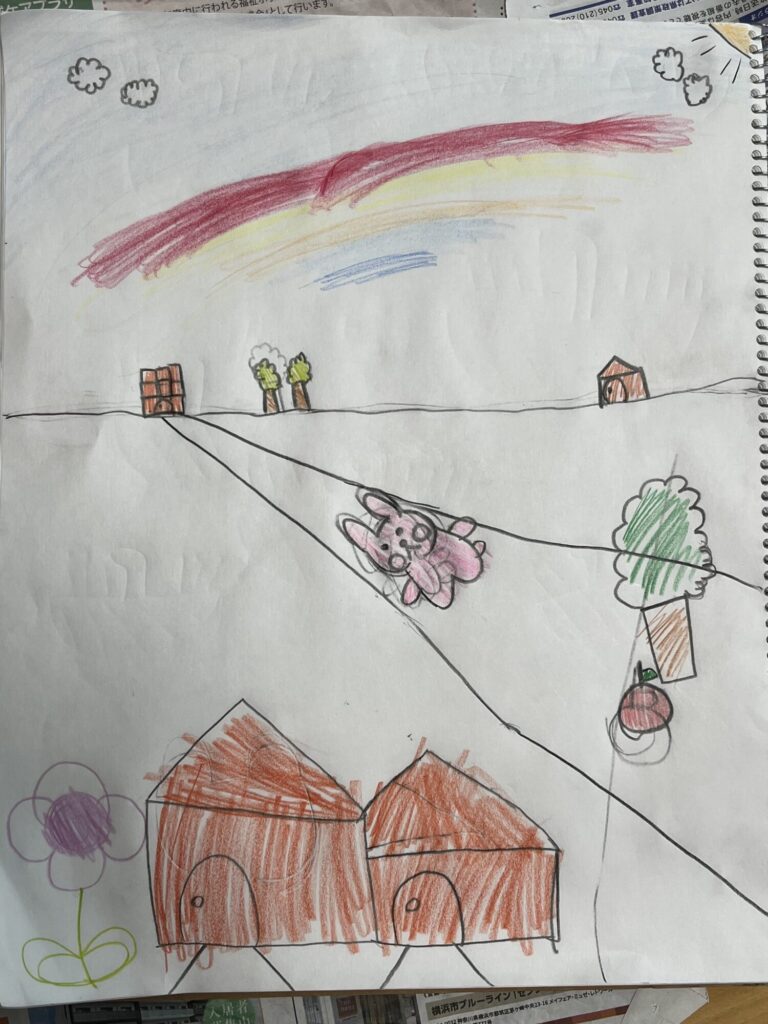 うさぎのおさんぽ