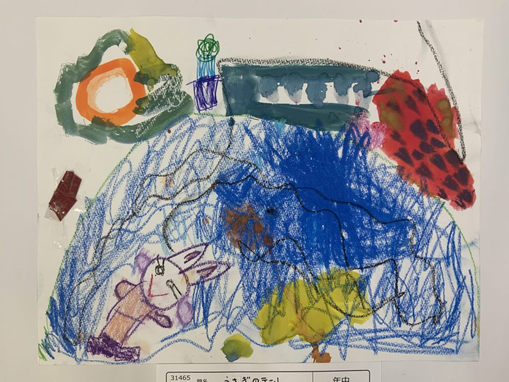 うさぎのテント