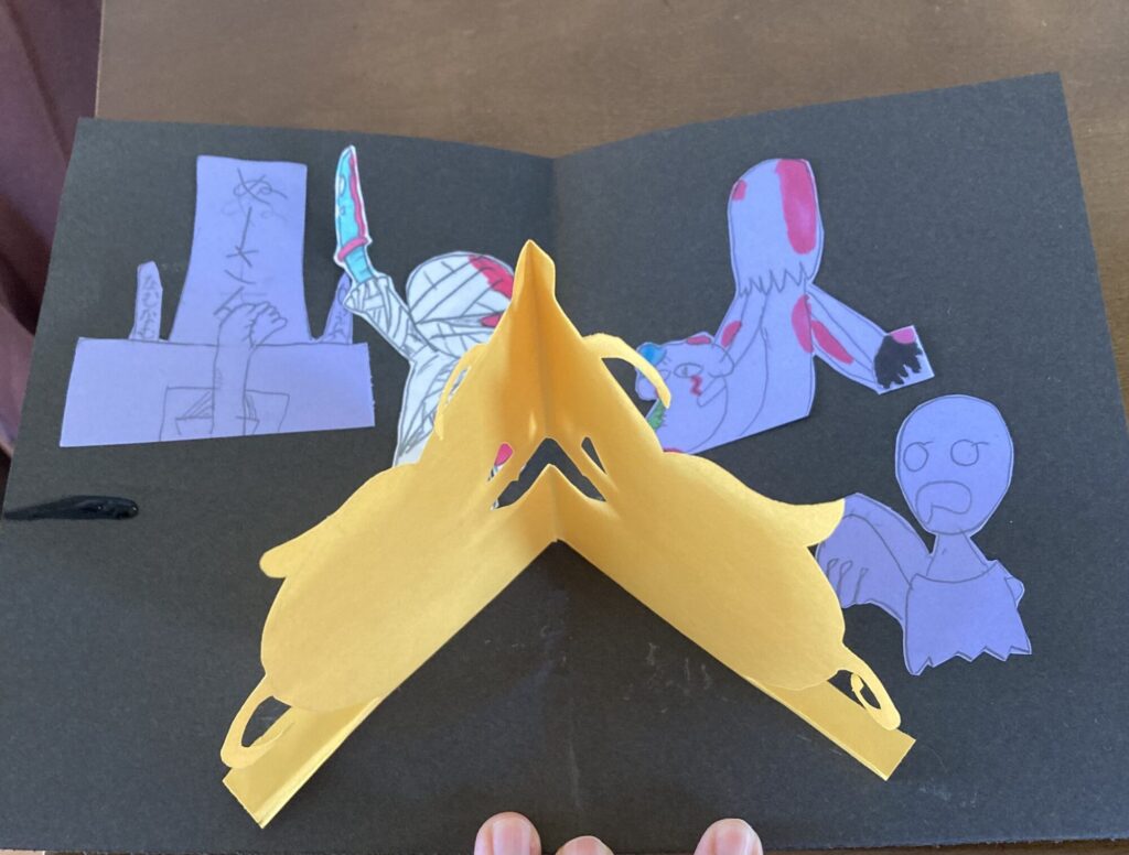 お化けがいっぱい　ハロウィンの街