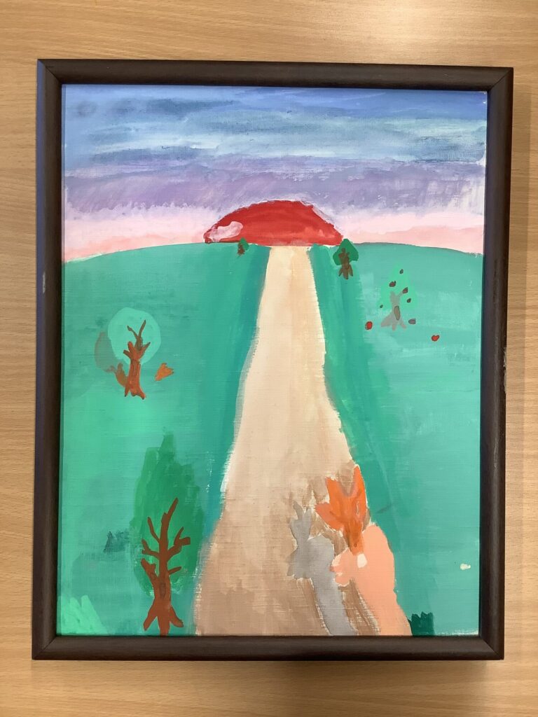 ふしぎな夕焼け