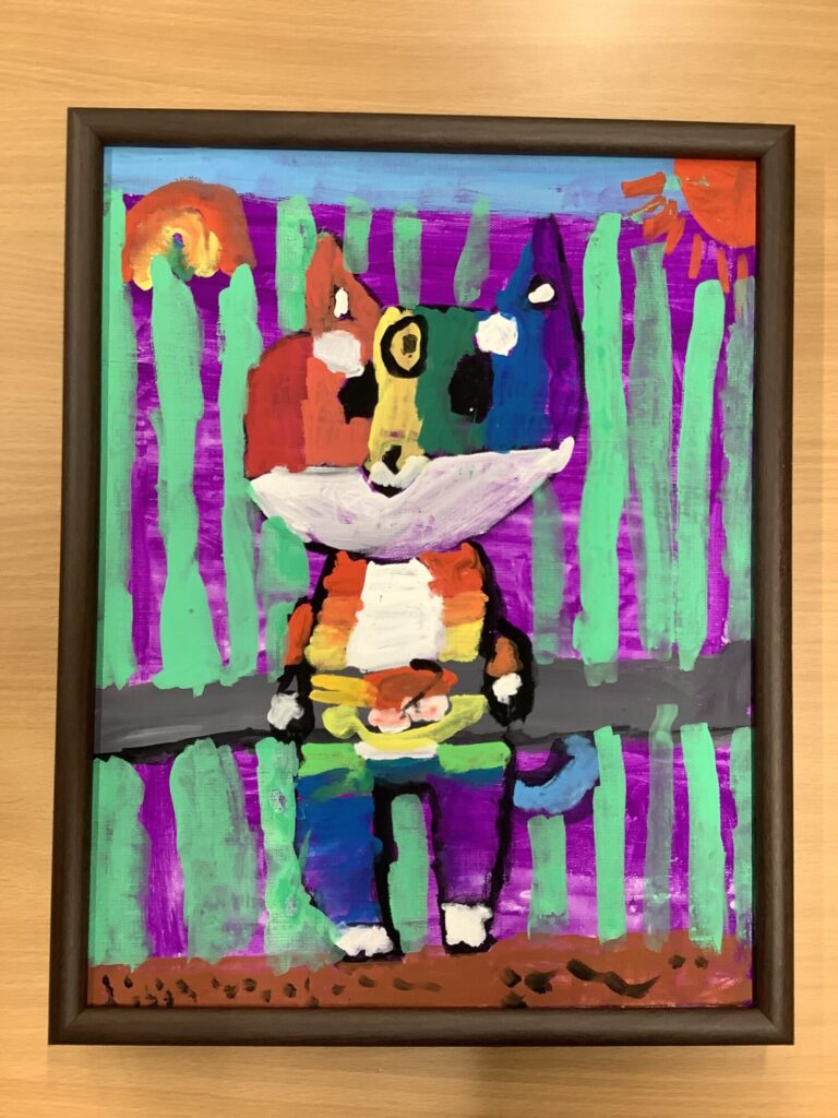 すしを食べるシバッキー