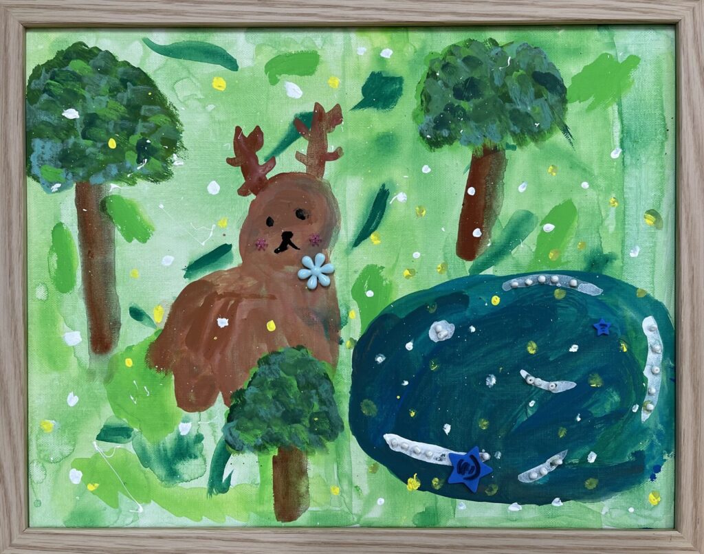 しかの水のみ場