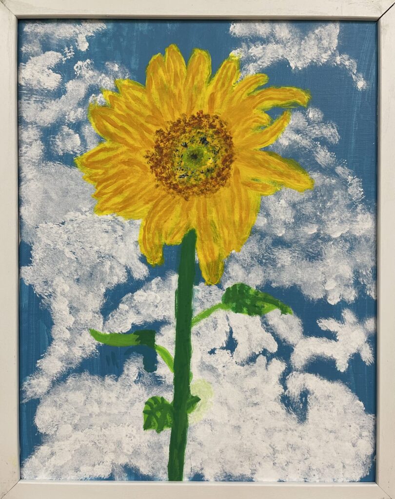 大きなひまわり