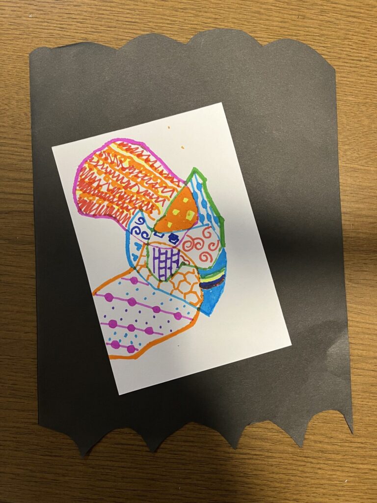 虹のカラーペン