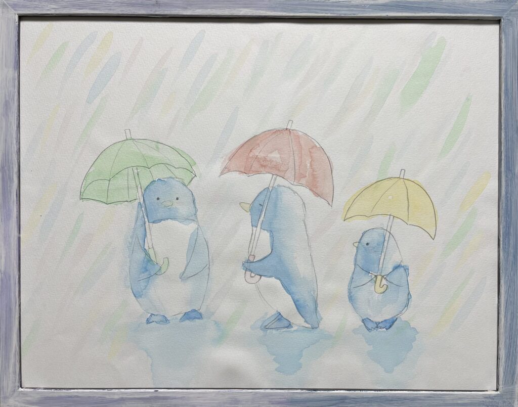 ペンギンの梅雨