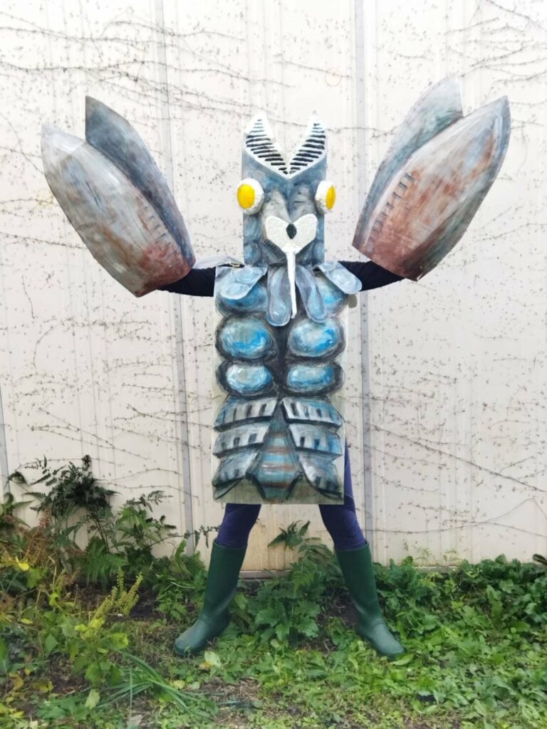 かえってきたバルたん!（長男の幼稚園のイベントで制作）