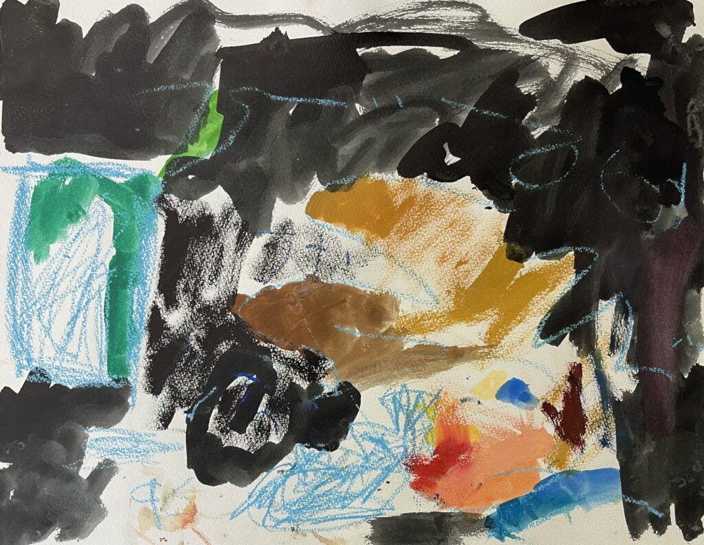 おえかきたのしい！