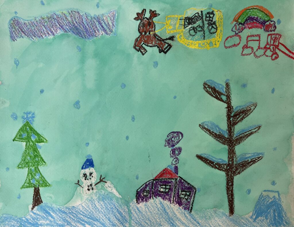 オーロラのひみつのにじのせかい