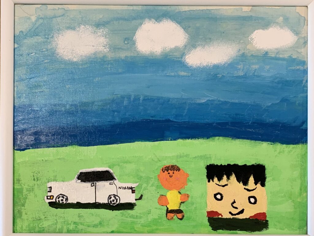 NISSANグロリアときりざきえいじ