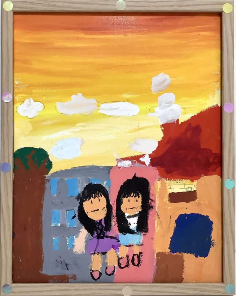 あそびにいってる