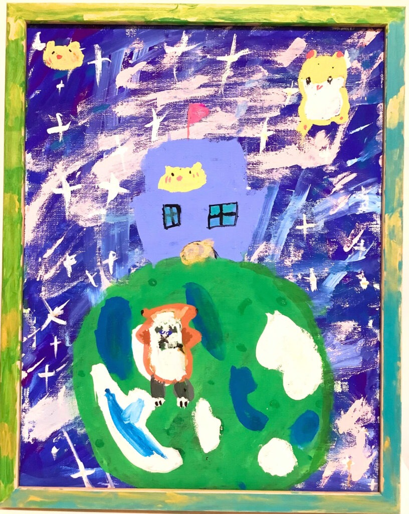 ちきゅうとハムスターとねこ