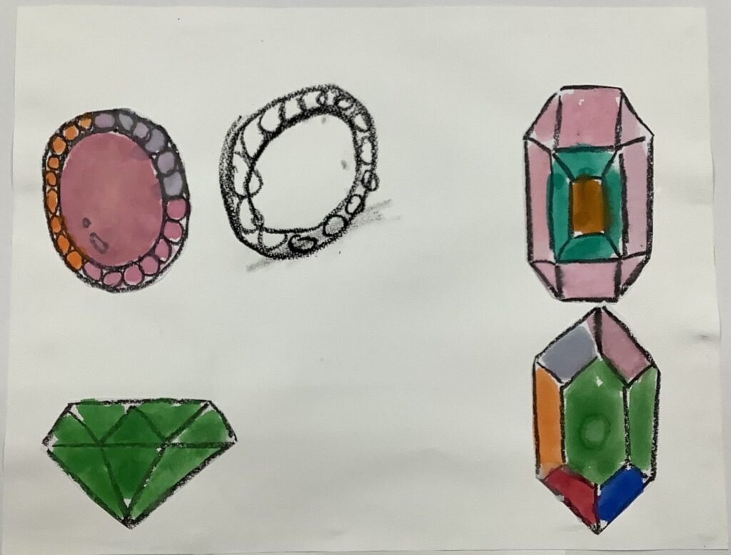 ほうせきあつめられたよ