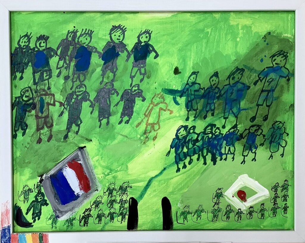 日本対フランス