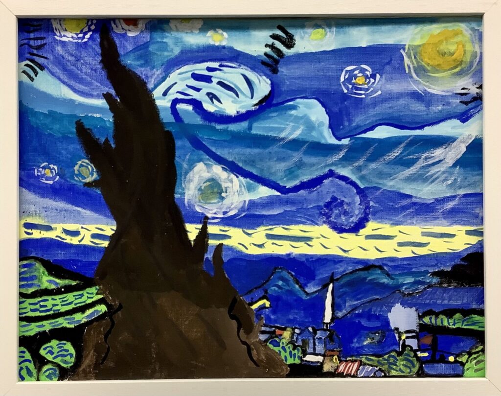 自分なりの星月夜