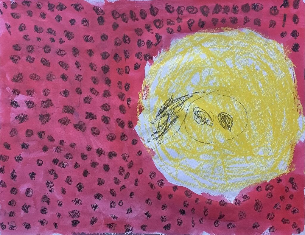 きんメダルとめだまがけんかしている