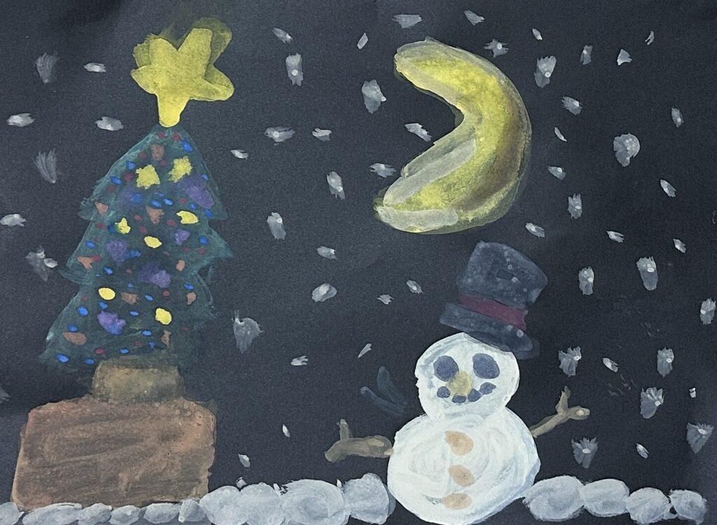 クリスマスのおにわ