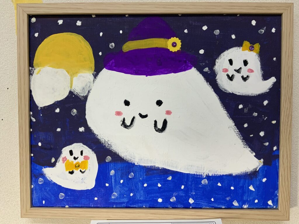 おばけの雪の日