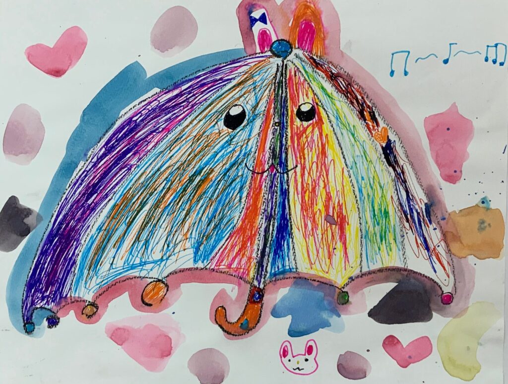 レインボーかさ