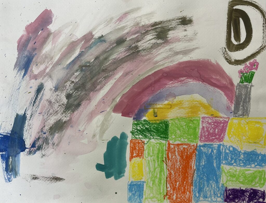 おえかきたのしい！