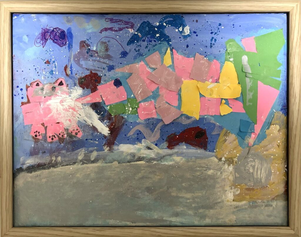 ねこがうみにもぐる