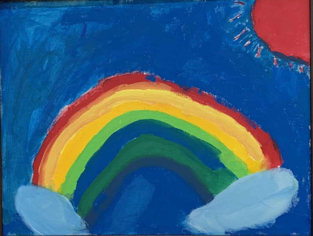 ななしょくのにじ