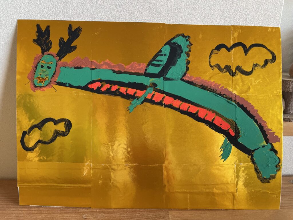 空を飛ぶ龍 空を飛ぶ龍