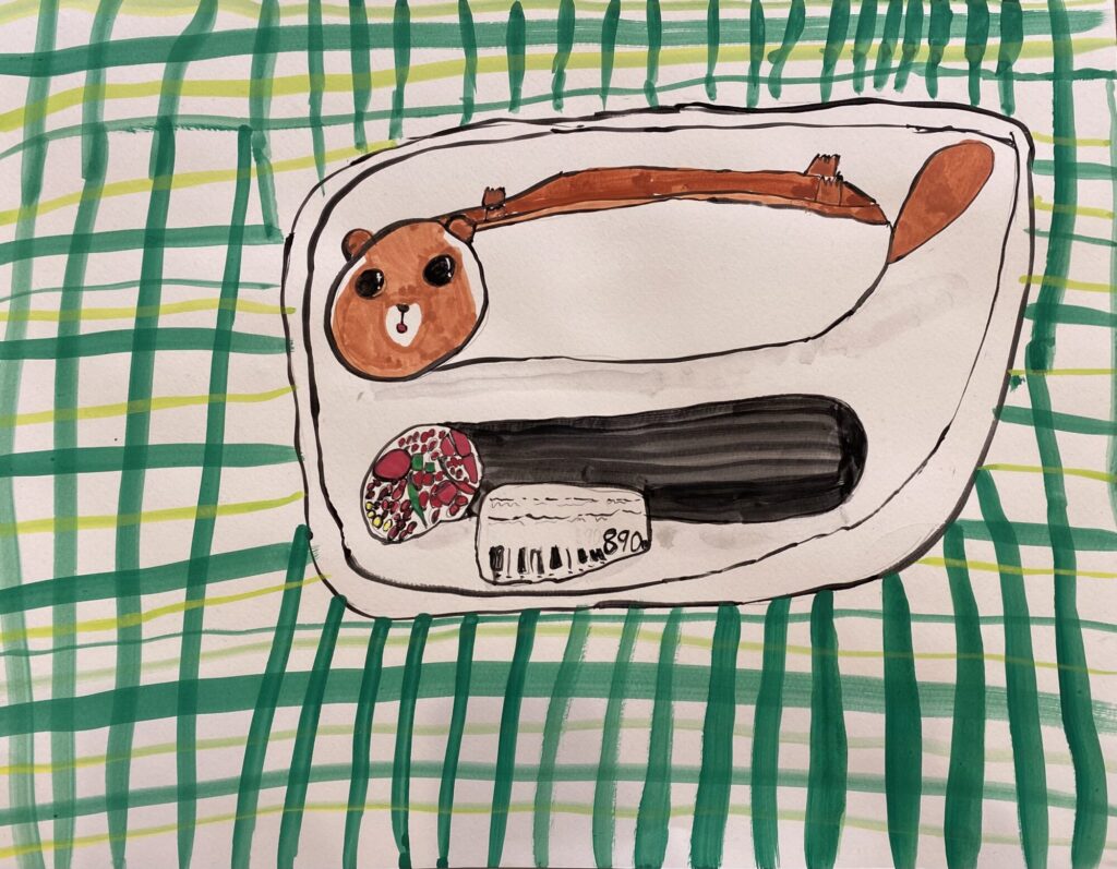 ムササビの恵方巻き