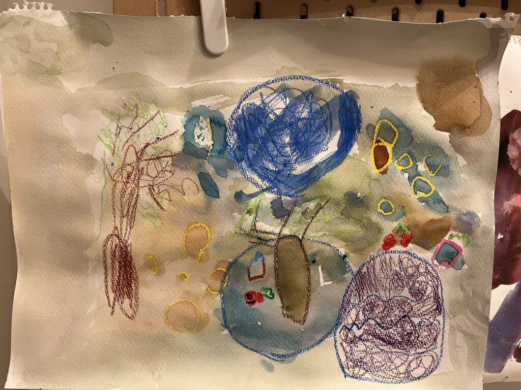 木が生えてる水たまり