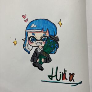 カラーペンを使って2