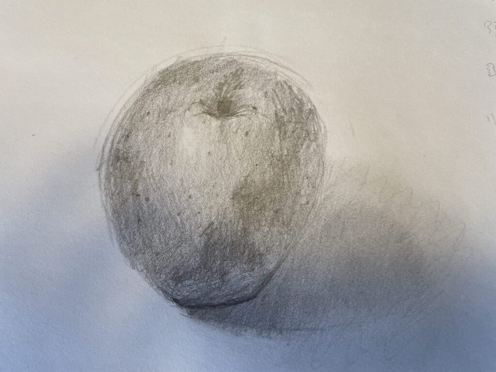 デッサン【リンゴ】