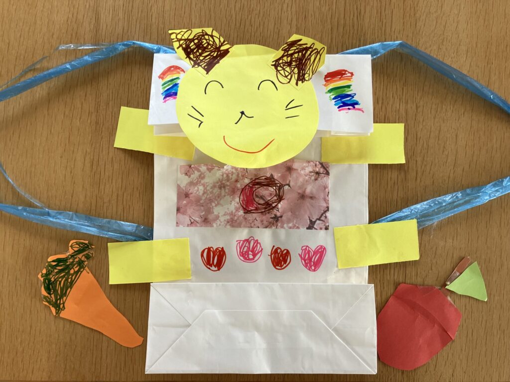 かわいい自分だけのリュック