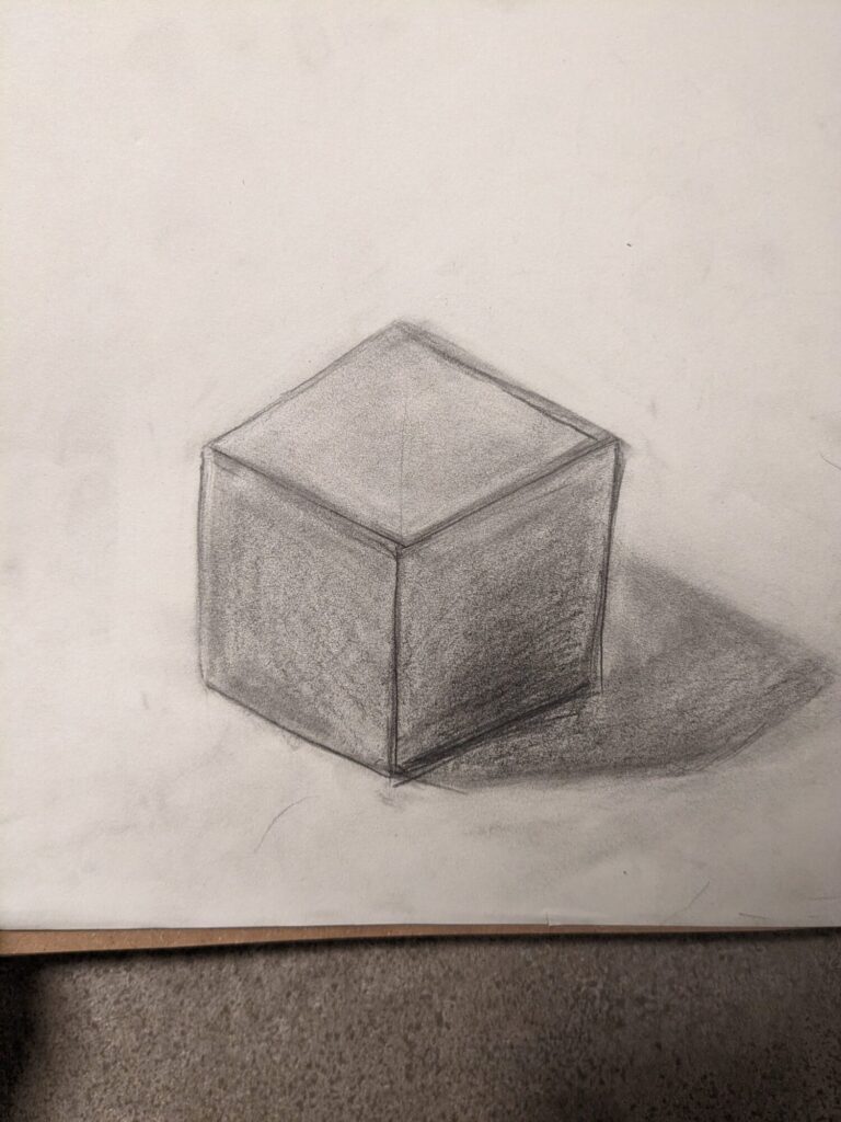 なんだか硬そうな立方体