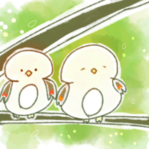 スヤスヤとりさん