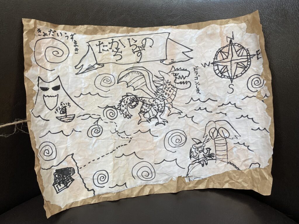 桃太郎島たからのちず