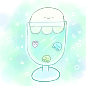 クラゲ&メロンソーダ