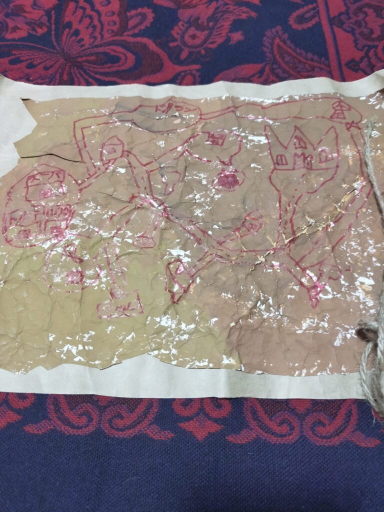 伝説の宝（お城）の地図