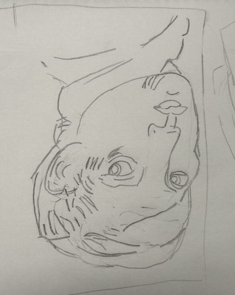 さかさまクロッキー