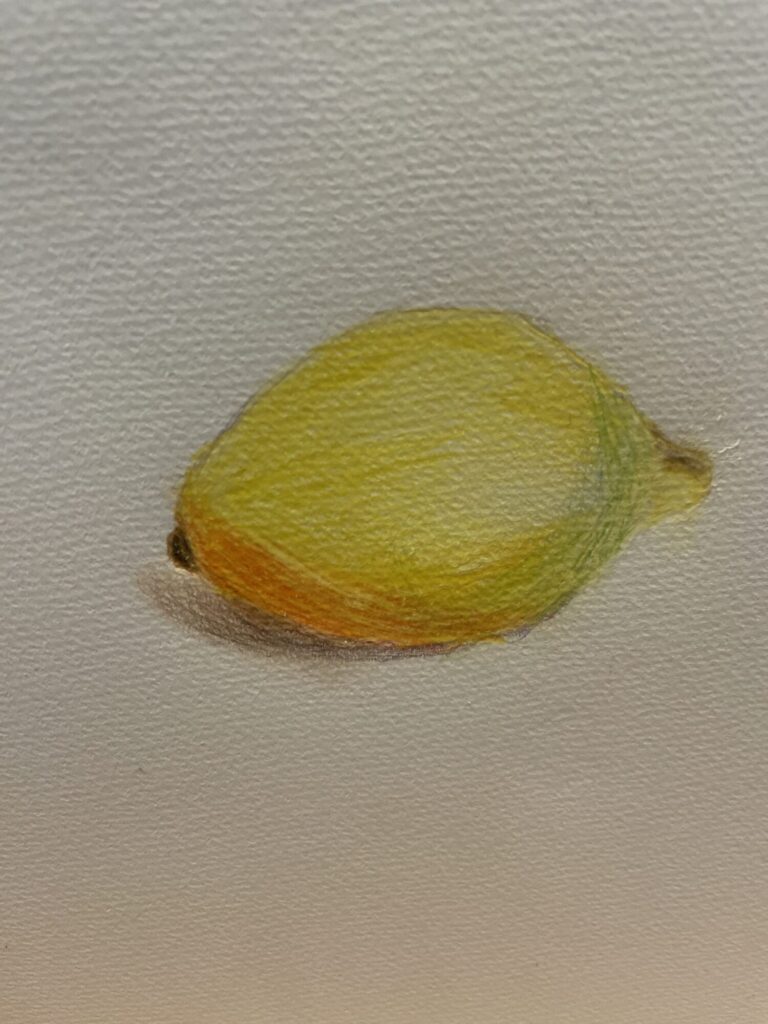 デッサン　レモン