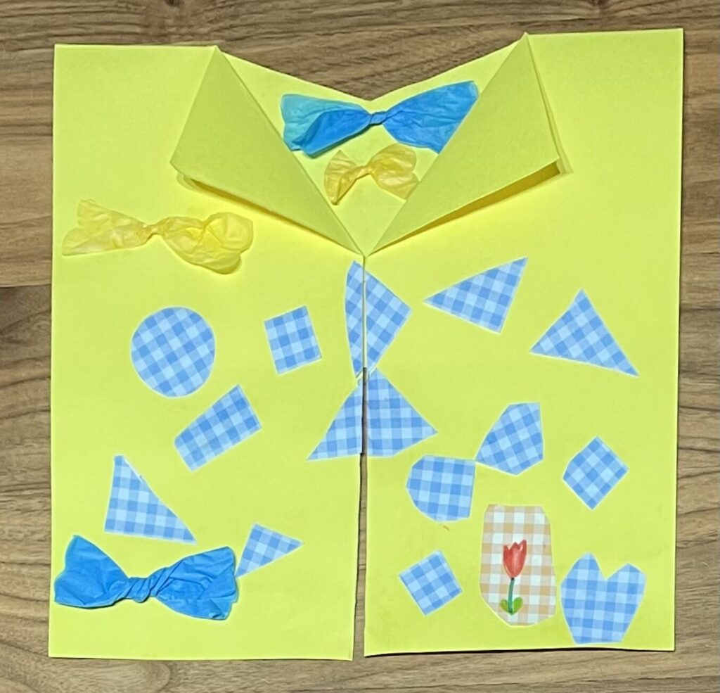 リボンのお洋服