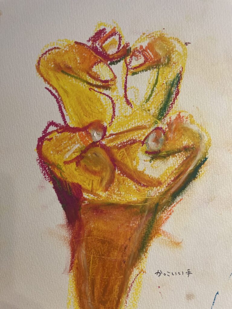 クロッキー　手