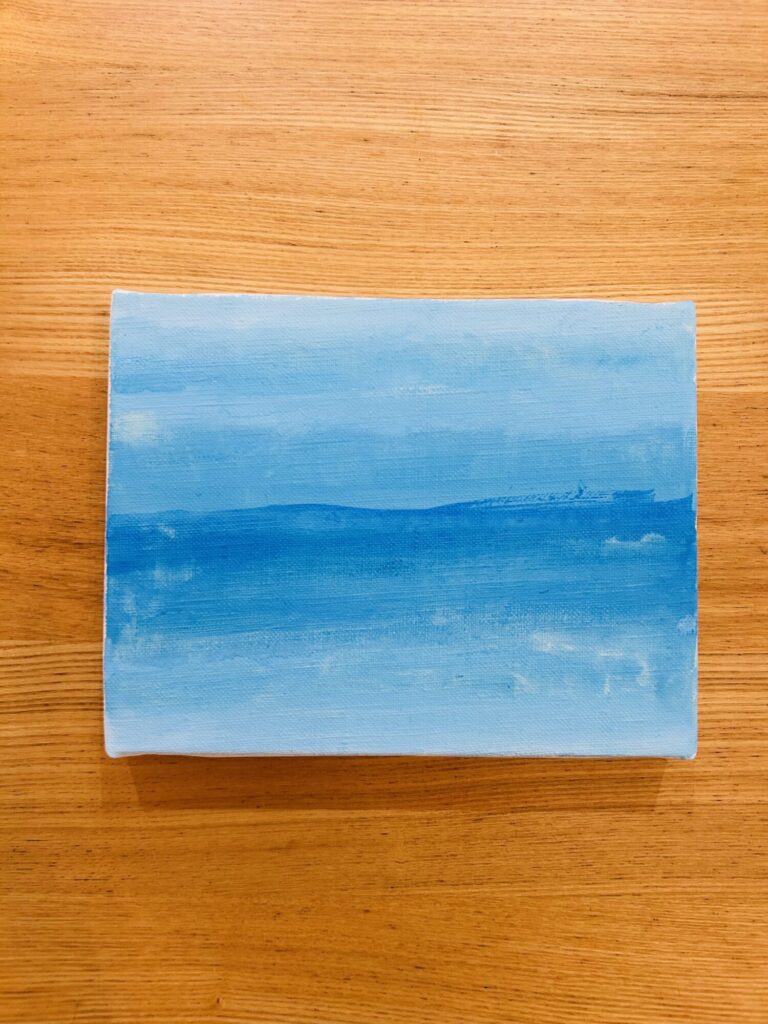 海のグラデーション