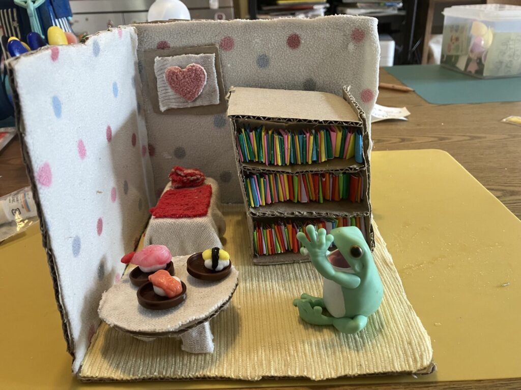 カエルのミニハウス