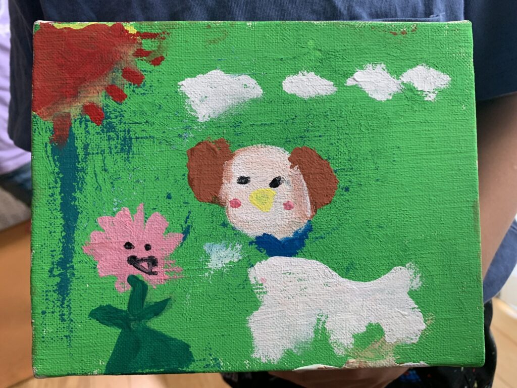 ダンシングフラワードッグ