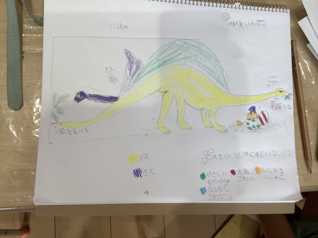 パレオアート　4年生　女の子