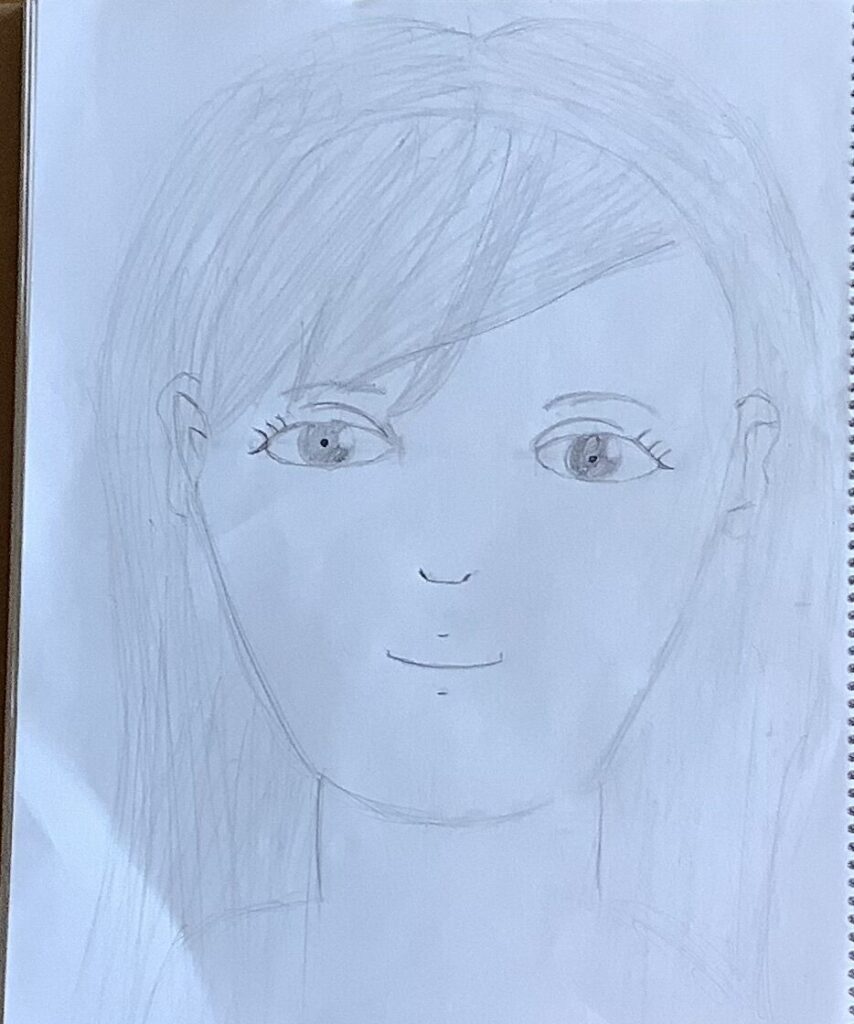 女の人の顔 女の人の顔